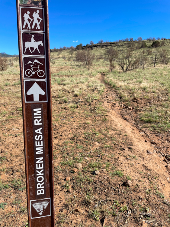 Hike 29: Broken Mesa Rim | aomi3 now